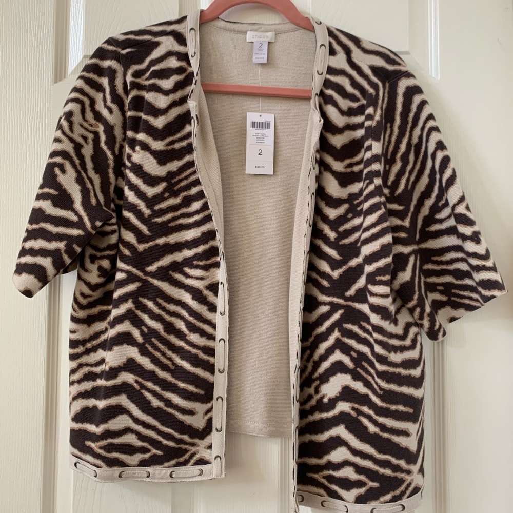 Chico’s cropped sweater